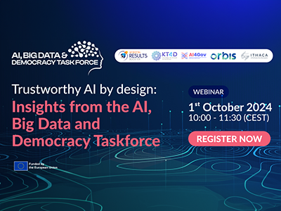 INVITATION: TRUSTWORTHY AI BY DESIGN WEBINAR